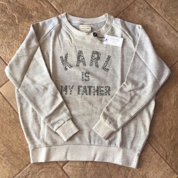 | nwt | ELEVEN PARIS Karl Sweatshirt - Picture 2 of 4
